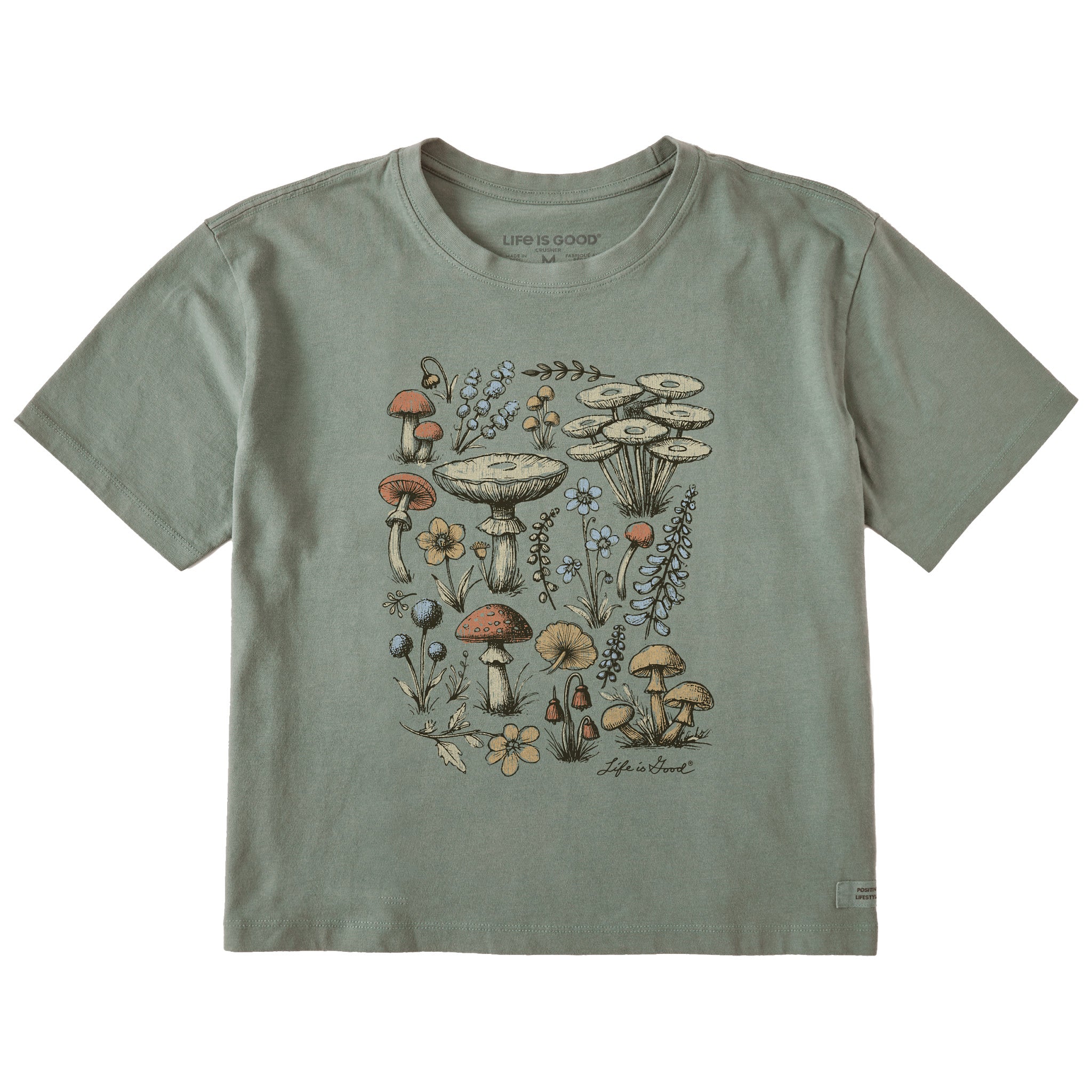 Botanical Wildflowers Boxy Tee