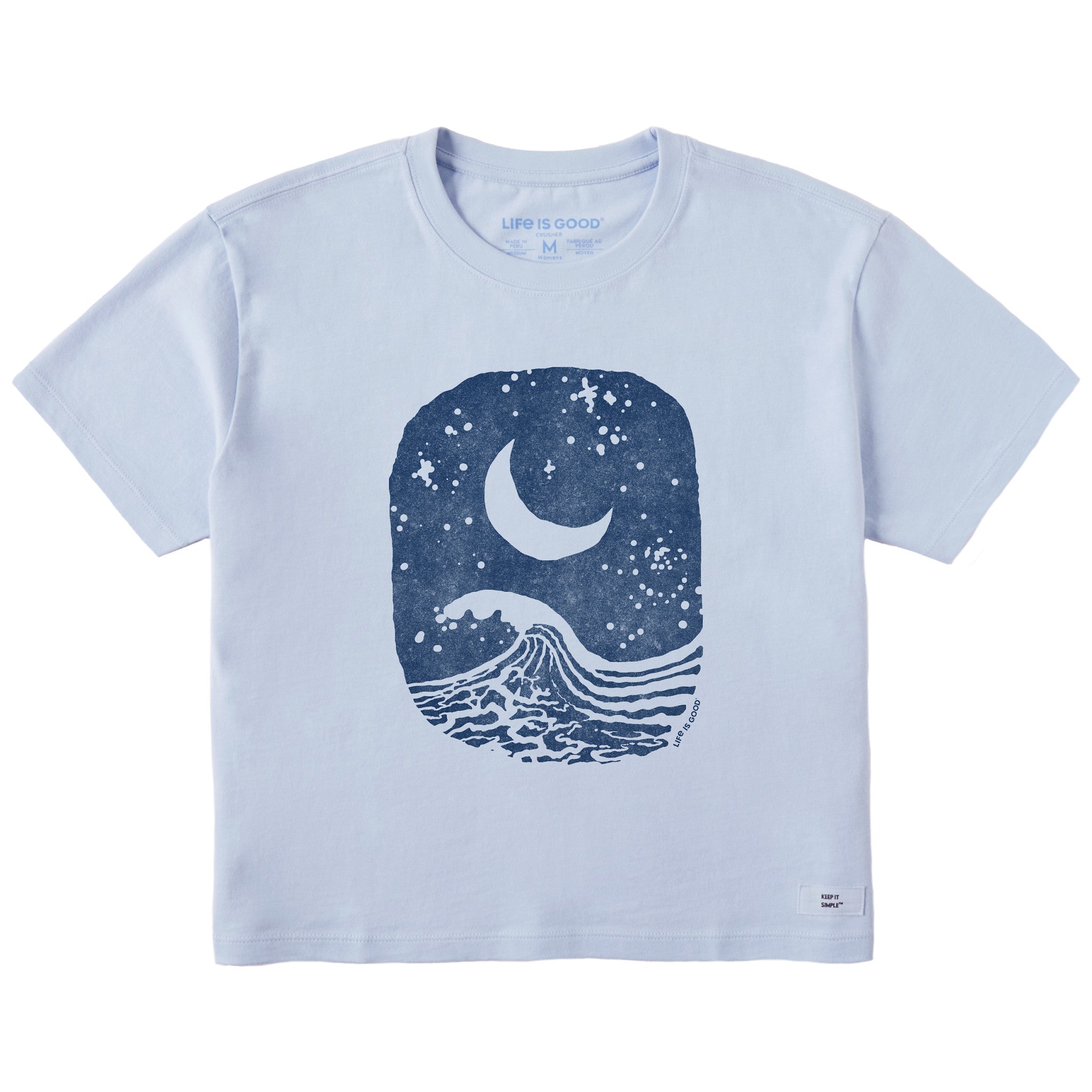 Moon Wave Boxy Tee