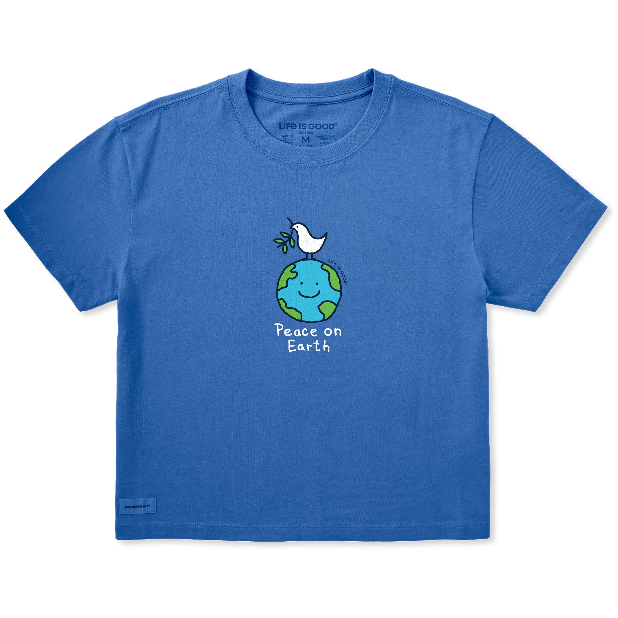 Peace on Earth Globe Boxy Tee