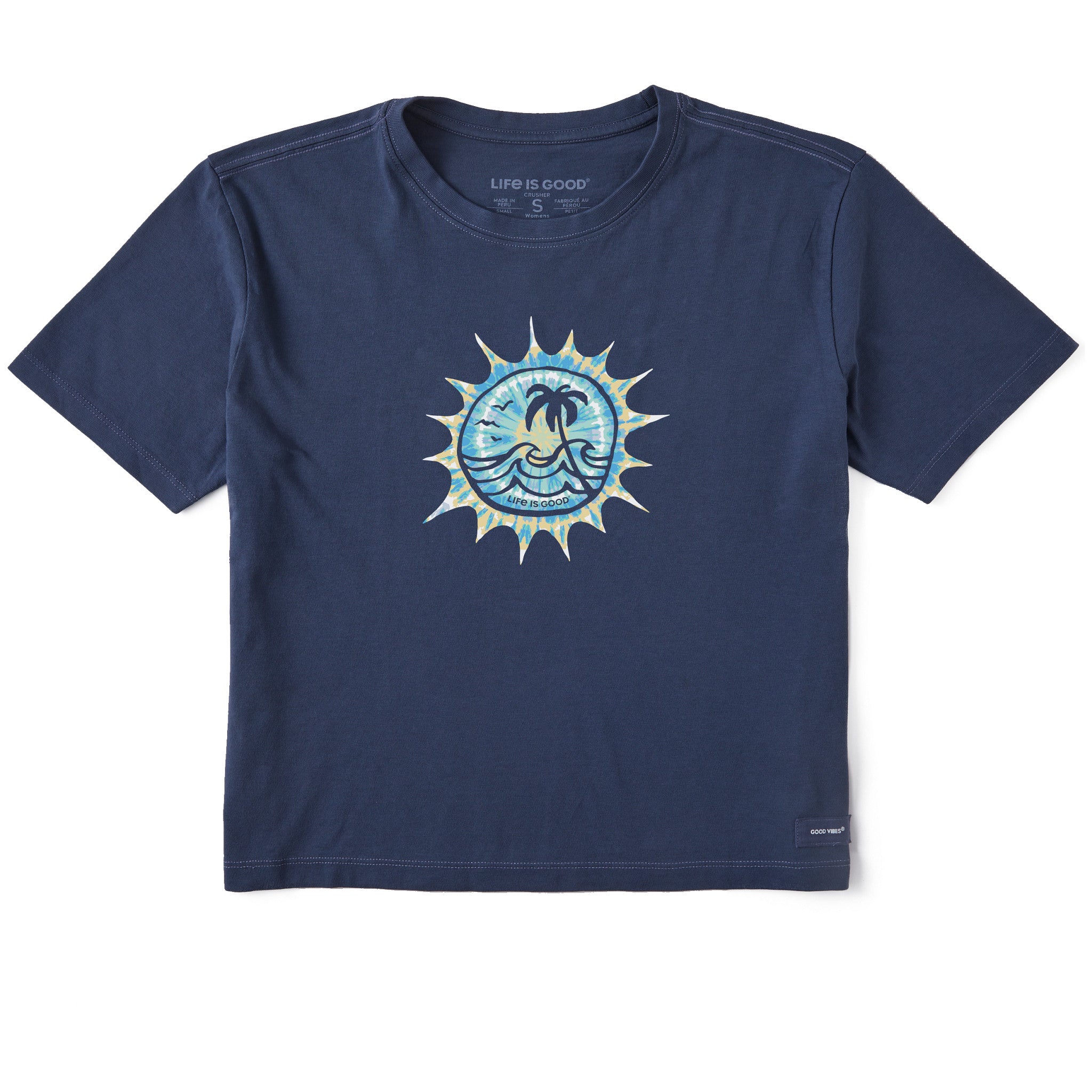 Tie Dye at the Beach Boxy Tee